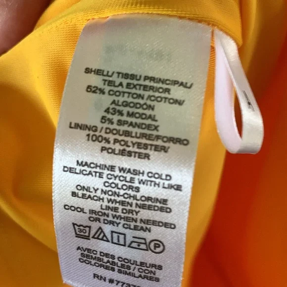 Ann Taylor sz 00P Elegant Yellow Dress NWT - Picture 5 of 5